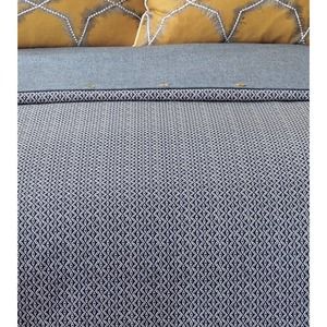 TUCKER INDIGO DUVET COVER